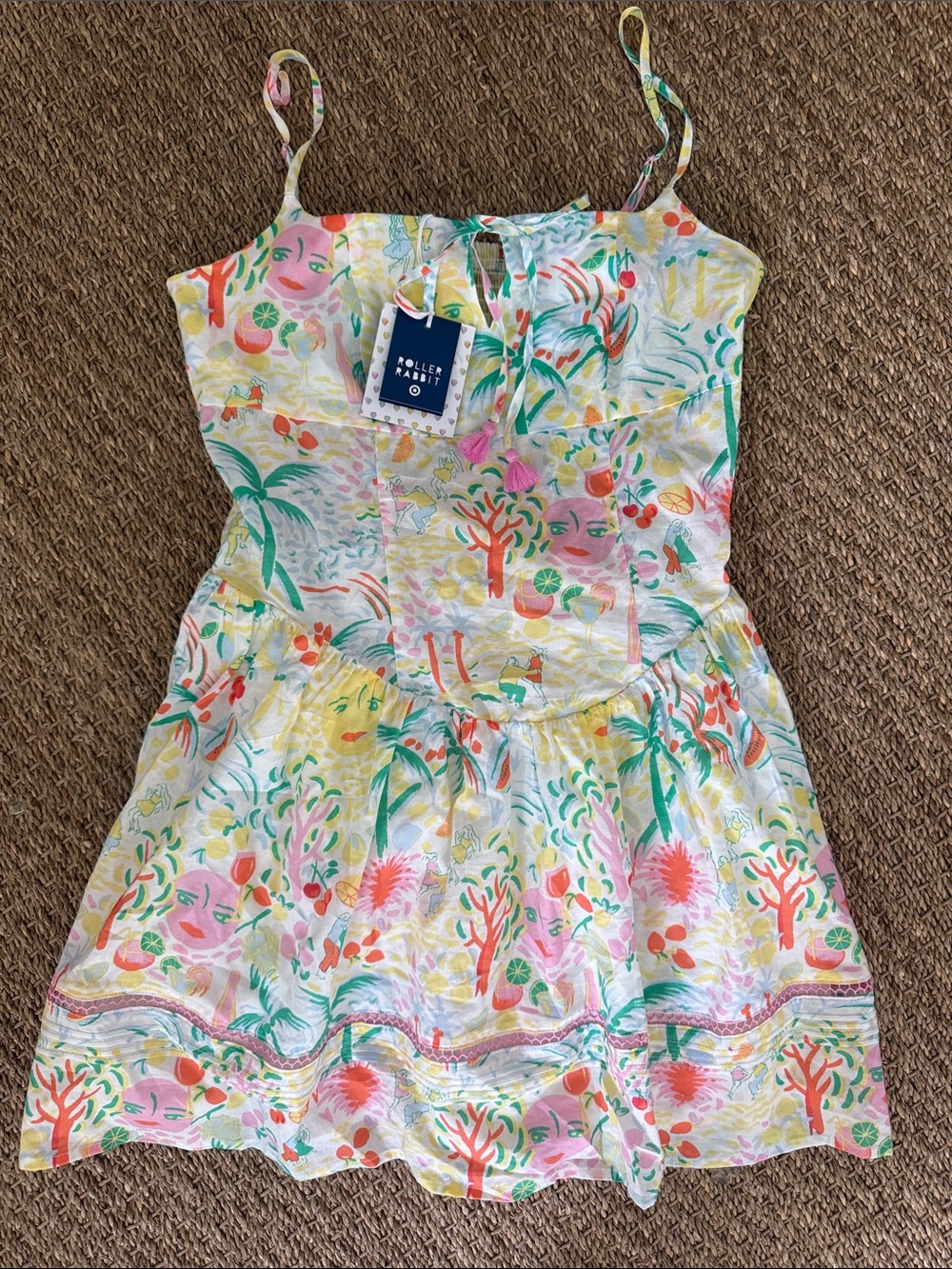 NWT Roller Rabbit x Target Tropical Sundress -  Small